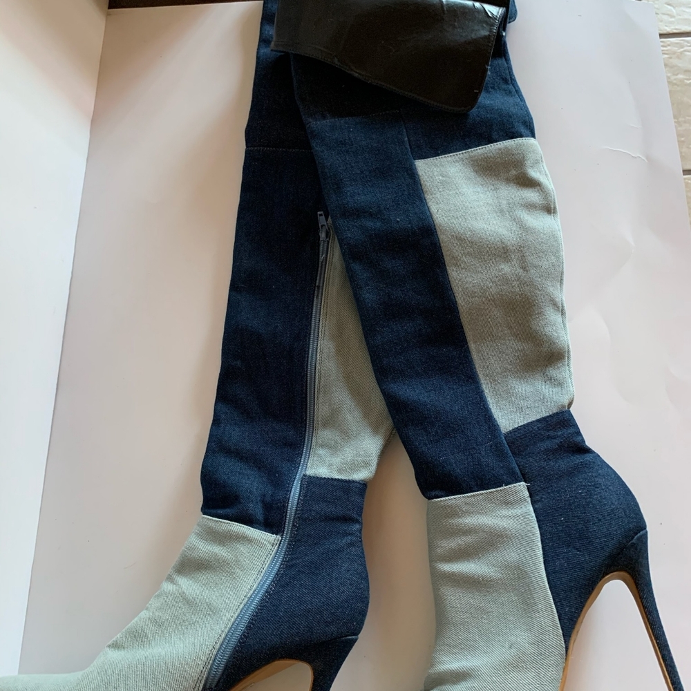 OTK Boots Denim by Go Jane